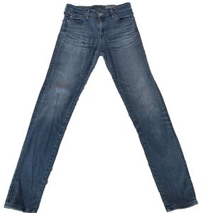 Adriano Goldschmied‎ AG-ED Denim Farrah High-Rise Skinny Crop 25R